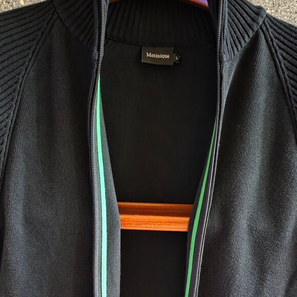 Matinique Zip-front Sweater - Men's L - Picture 4 of 4